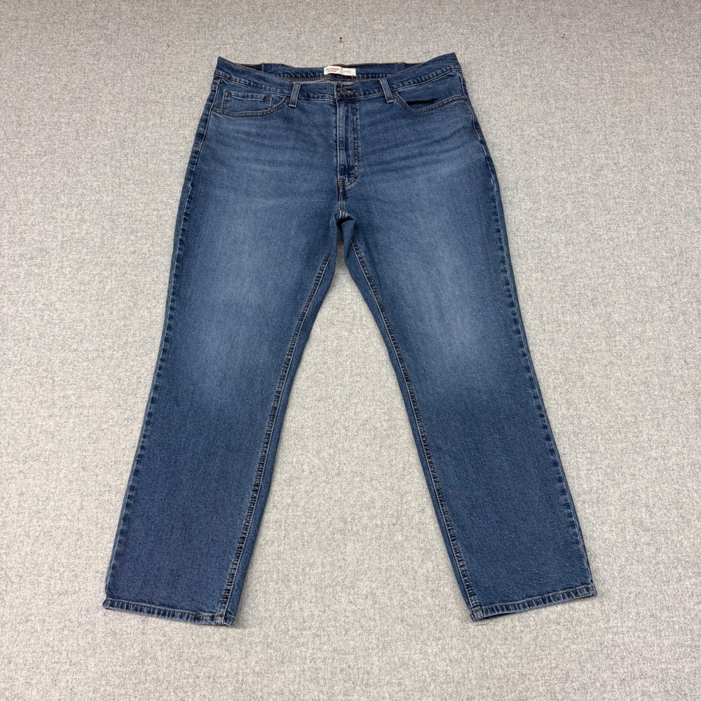 Levi Strauss Signature Athletic Fit Jeans 38x29 Blue Denim Stretch Mens 2092